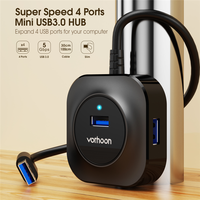 Répartiteur rond USB 3.0 HUB A vers USB 3.0, Multiport Hab PC, accessoires