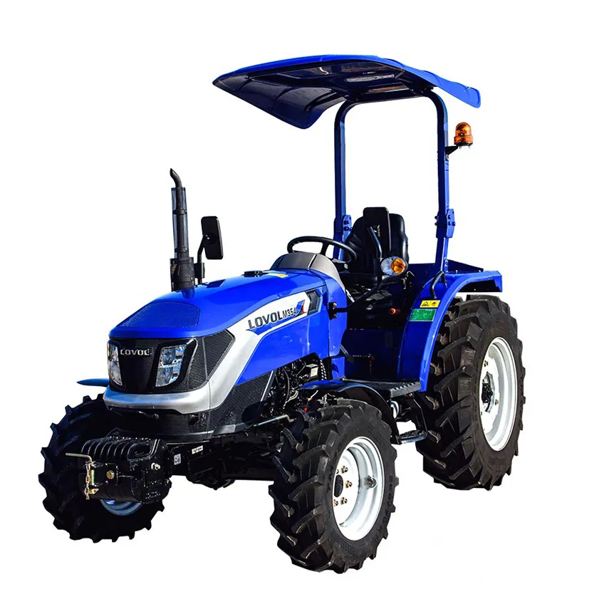 4x4 mini çiftlik 4wd kompakt traktör fiyatları 35hp foton lovol traktörler satılık