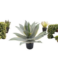 Plante Artificielle Tropicale Réaliste : Cactus, Succulente, Aloès Vera – Décoration Scandinave pour Maison et Jardin en Plastique, Résistante à l'Eau