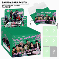 KPOP ATEEZ Neues Album GOLDEN HOUR: Teil 3/4/5 HD Fotokarten 24 Stück/Box Hongjoong Seonghwa Yunho Yeosang Postkarte Fan-Kollektion
