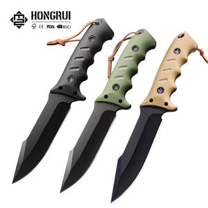 Coltello da Tasca Tattico EDC a Lama Fissa da Caccia e Sopravvivenza Outdoor di Grande Successo in Brasile con Impugnatura in <span class=keywords><strong>G10</strong></span> di Alta Qualità e Fodero in Kydex, Idea Regalo - Product Image 1