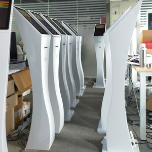 Erogatore a 15.6 pollici del biglietto del chiosco del supporto del pavimento dell'ufficio di legge dell'ospedale delle telecomunicazioni della banca della clinica del sistema di gestione della coda di Snappy - Product Image 2