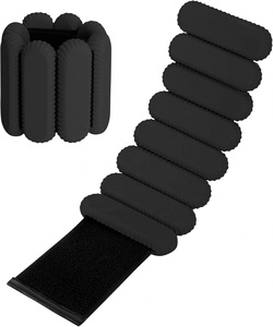 Bracelet de <span class=keywords><strong>poids</strong></span> à main en silicone réglable pour exercice de <span class=keywords><strong>cheville</strong></span> et poignet, ensemble de bracelets portables, manchette de 2lb - Product Image 3