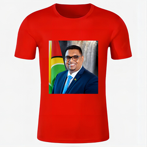 Wholesale 2025 Custom Presidential Campaign T-Shirts Central African Republic Unisex Polyester Sublimation Print Fast Delivery - Product Image 4