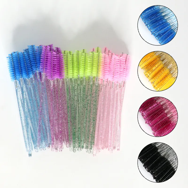 Disposable Eyelash Brushes Eyelashes Extension Tools Eyebrow Brush Mascara Wands Applicator Eye Lashes Cosmetic