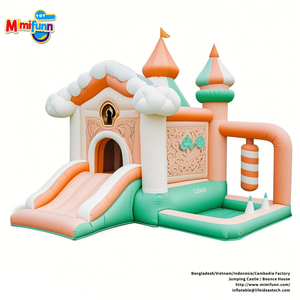 Commercial PVC Outdoor Adult Giant Inflatable Water <b>Slide</b> With Detachable Swimming <b>Pool</b> and Blower for Backyard Kids Party - Product Image 6