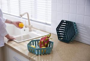 Meilleures ventes MOMO NATURI TB-1893 Passoire de cuisine moderne en plastique écologique pour fruits et légumes, panier-bol - Product Image 2