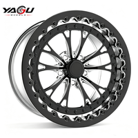 Jantes en alliage forgé 15 16 17 18 pouces finition usinée soudées Vitesse Beadlock Drag Racing pour Chevrolet Camaro SS ZL1 LS/LT
