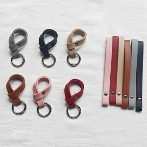Adjustable PU Leather Promotional Multifunction Travel Carry Strap with Ring Hand Free Bag Holder Clip-On for Glasses Hats <b>Keys</b> - Product Image 4
