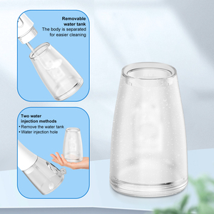 Serbatoio dell'acqua 300ML senza fili denti trasparenti IPX7 grado impermeabile acqua Flosser dispositivo dentale getto irrigatore orale - Product Image 6
