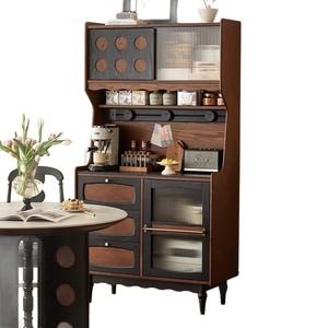 French Style Solid Wood Sideboard 900mm+ Storage <b>Cabinet</b> For Living Room And Dining Room Retro Tea Water <b>Cabinet</b> - Product Image 5