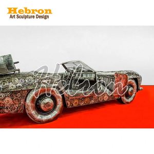 Modèle de voiture classique rétro MG <span class=keywords><strong>Miller</strong></span> fait main, grande échelle 1:1, en fer, taille réelle, avec techniques de peinture, placage et impression métalliques personnalisées - Product Image 4