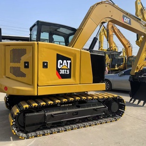 Excavadora hidráulica CAT307.5 usada, económica, para trabajos de renovación municipal - Product Image 2