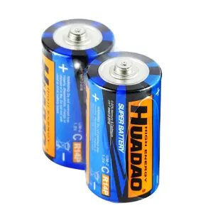 Cuanen R14 Um2 1.5v R14-sum-2-c-size-battery Um 2 pil boyutu C karbon çinko piller
