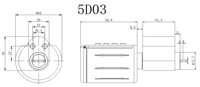Serrure cylindrique intelligente scandinave extérieure étanche IP66 TTLock Tuya avec empreinte digitale, code, carte NFC et téléphone électronique