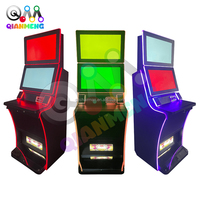 Qianmen Prix réduit Direct usine Cabinet de machine de jeu de compétences en métal à double écran de 21,5 pouces pour machine de jeu de compétences IGS Borden