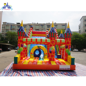 Lilytoys thiết kế mới trượt bơm hơi trẻ em vui vẻ công viên thiết bị đồ chơi bơm hơi - Product Image 1