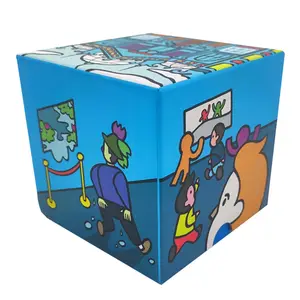 Factory Wholesale Made from Recyclable Paper Material Eco-Friendly Customizable Children's Games Cards