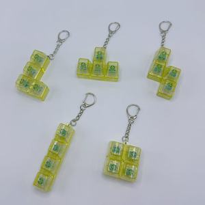 Aflion tùy chỉnh Fidget bàn phím chuyển đổi với cơ khí nhấp chuột âm thanh tương tác ánh sáng-up Keycap nhựa Keychain Fidget móc khóa - Product Image 3