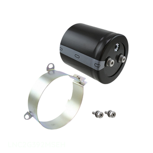 Distribuidor Autorizado LNC2G392MSEH Condensador de Aluminio 3900UF 20% 400V SCREW 3900 uF Condensador de Montaje en Chasis - Product Image 1