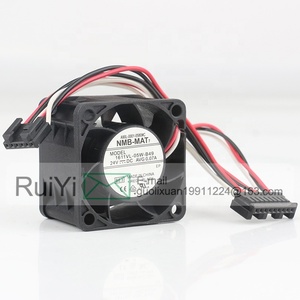 พัดลมระบายความร้อน NMB ของแท้ใหม่ 5V 12V 48V DC 24V 0.07A AC EC 4028 40X40X28MM 4CM สำหรับไดรเวอร์ Fanuc แอมพลิฟายเออร์ เคสเซิร์ฟเวอร์ <span class=keywords><strong>1611VL</strong></span>-<span class=keywords><strong>05W</strong></span>-<span class=keywords><strong>B49</strong></span> - Product Image 4