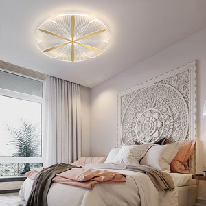 Professionelle Fabrik Wohnzimmer Villa Zimmer Klare Acryl-Blumen-Dekor Leuchte Wohnzimmer-Deckenlampe JY8111 - Product Image 4