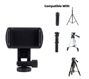 Universal 360 Degree Rotation Extensible Horizontal and Vertical Mobile Phone Clip for Mobile Phone Tripod Selfie Stick - Product Image 3