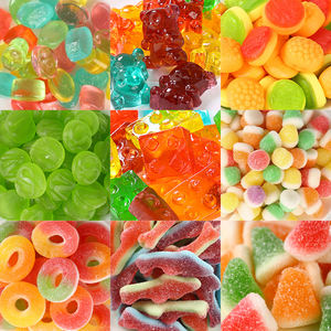 Großhandel Kundenspezifische Fruchtgummis in Großmengen Private Label Gefriergetrocknete Verarbeitete Süßigkeiten - Product Image 1