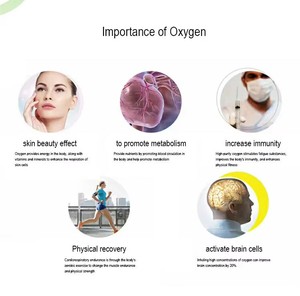 Appareil de thérapie faciale à l'oxygène anionique hyperbare O2toderm, masque dôme à oxygène, peau équilibrée, plus claire et plus lumineuse - Product Image 2