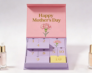 Caja de Regalo Magnética de Lujo con Tapa Abatible y Logotipo Personalizado, Empaque Rígido de Cartón Creativo para Productos de Cuidado de la Piel y Cosméticos - Product Image 5