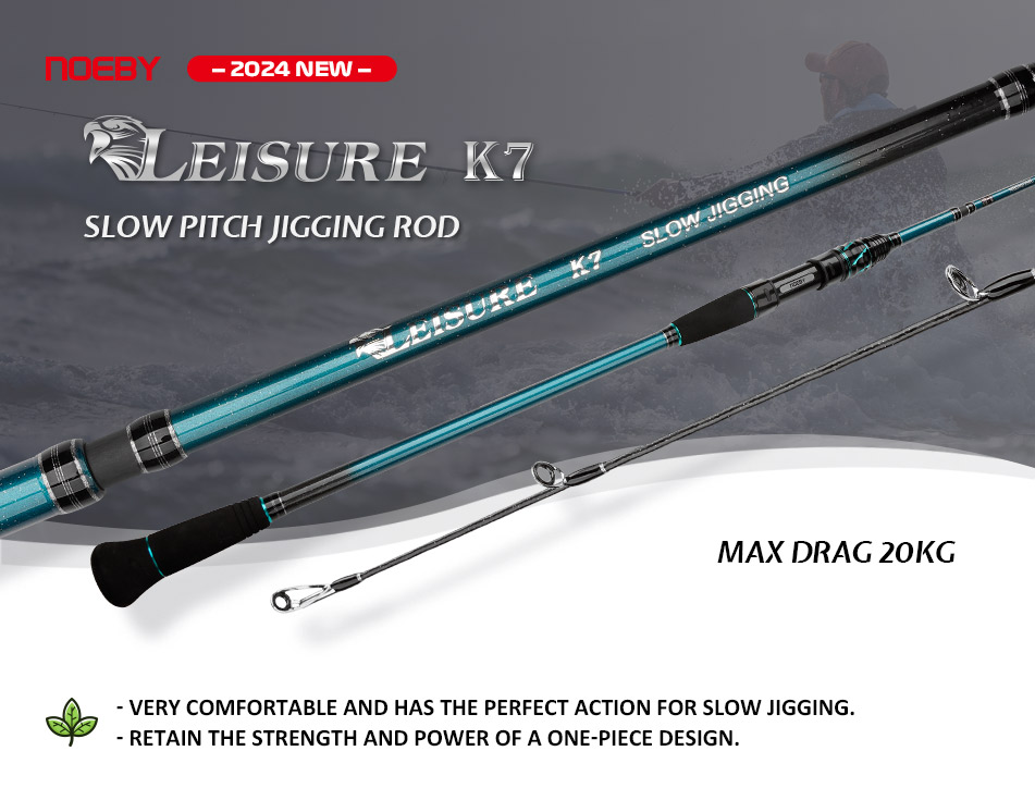 ロッド NOEBY LEISURE SEA BASS Leisure K5 Seabass Shore Casting Jigging Rod,NOEBY