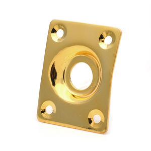 หัวแจ็กกีตาร์ไฟฟ้าทำจากโลหะทรงสี่เหลี่ยมผืนผ้าอุ<span class=keywords><strong>ป</strong></span>กรณ์เสริมสำหรับอุปกรณ์เสริมชิ้นส่วนอุปกรณ์เสริมสำหรับเครื่องดนตรีประเภทสาย<span class=keywords><strong>กี</strong></span>ตาร์เบสสี่ขา - Product Image 4