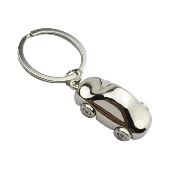 Hot Sell Zinc alloy metal 3d car model cartoon key chain coin purse mini luxury