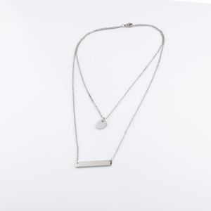 Collar en Blanco de Acero Inoxidable Chapado en Oro, Diseño Nuevo 2024, Venta al por Mayor, No se Deslustra, para Grabar - Product Image 4