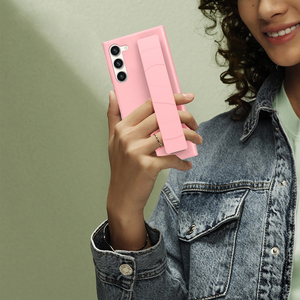 Da cảm giác đầy màu sắc đàn hồi cổ tay Grip điện thoại trường hợp đối với Samsung Galaxy S24 siêu S22 PU da chống mùa thu trường hợp điện thoại - Product Image 3