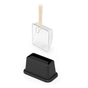 Pala para Arena de Gato, Pala Grande de Metal para Excrementos, Arena de Gato de Tofu, Arena de Gato con Orificios Grandes, Especial para Gatos - Product Image 3