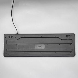 Offre Spéciale K-109P USB filaire en <span class=keywords><strong>plastique</strong></span> <span class=keywords><strong>clavier</strong></span> Plug and Play nouveau Design avec film de silicone pour <span class=keywords><strong>ordinateur</strong></span> portable bureau utilisation bureau d'affaires - Product Image 6