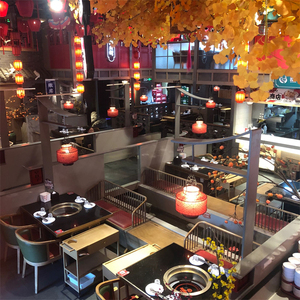 Bajo costo Certificación CE Hanbo Mesa de olla caliente sin humo Mesa de olla caliente comercial para Chuanxibuluo - Product Image 4