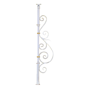Forjado a mano villa interior de hierro forjado Barandilla de escalera de diseño de <span class=keywords><strong>la</strong></span> parrilla de hierro para balcón barandilla - Product Image 2