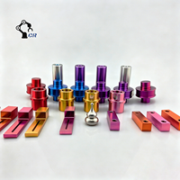 Pièces mécaniques structurelles en aluminium usinées sur mesure par CNC, blocs coulissants linéaires, rails de guidage pour imprimante 3D, équipement d'automatisation