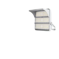 Éclairage de terrain de basket extérieur, IP65, étanche, en aluminium, luminaire à haut mât, projecteur, haute efficacité lumineuse, LED CRI 80