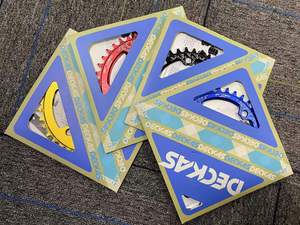 Deckas-piezas de placa de corona 104bcd para bicicleta de montaña, ovalado, 104MM, <span class=keywords><strong>BCD</strong></span> 32/34/36/38T - Product Image 5