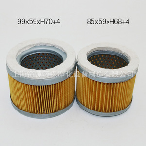 Custom-Made Single-Pass Air Filter Elements with Iron <b>Caps</b> <b>Dust</b> Collector Air <b>Dust</b> Removal Filter Elements - Product Image 2