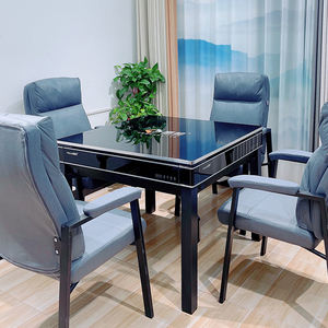 Vente en gros en usine Table de mahjong automatique de luxe multifonction avec réduction du bruit personnalisable pour les jeux de casino - Product Image 2