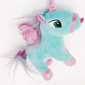 Peluche <span class=keywords><strong>Unicorno</strong></span> <span class=keywords><strong>con</strong></span> <span class=keywords><strong>Ali</strong></span> Arcobaleno, Giocattolo Morbido per Bambini, Vendita Calda - Product Image 4
