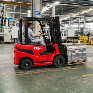Chariot élévateur électrique 1,5 tonne 1500 kg alimenté par batterie pour la manutention de matériaux en entrepôt CPD-15 YUEHANG CPD15 - Product Image 5