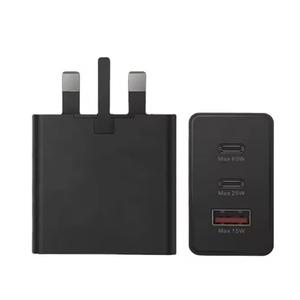 EU US UK 65W Ganอะแดปเตอร์ชาร์จSuper Fastชาร์จผนังสําหรับOplader Samsung S24 Ultraชาร์จCargadores Para Celular