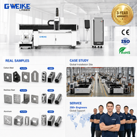 Machine de découpe laser à fibre automatique à double usage 3015 6025 1-6 kW pour tuyaux et plaques avec table d'échange Cypcut HIWIN