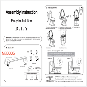 Semprotan pembersih Toilet, Bidet pencuci belakang Toilet pembersih sendiri - Product Image 6