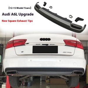 Nouvelle modification de la sortie d'échappement carrée pour A6 C7, sans besoin de changer le spoiler arrière ou le pare-chocs, compatible avec l'ancien C7.5 YS-C7S6 Bran - Product Image 3